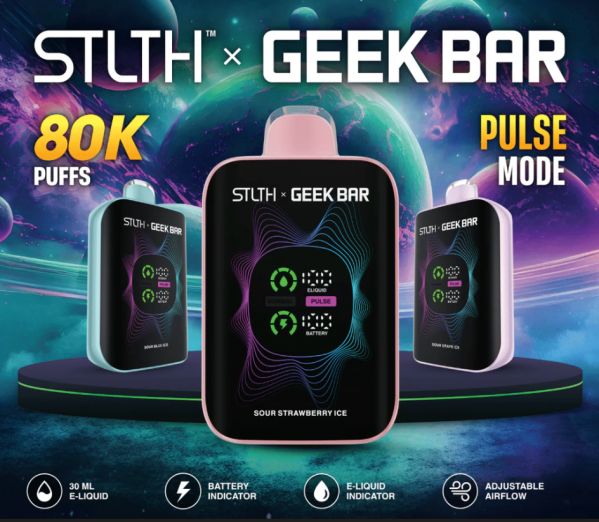 STLTH Geek Bar Pulse 80k